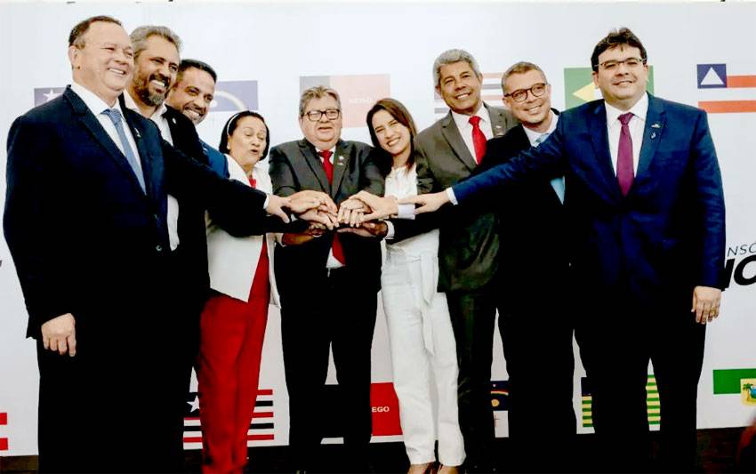 Governadores do Nordeste querem o fim da guerra fiscal e fazem pacto pela segurança pública